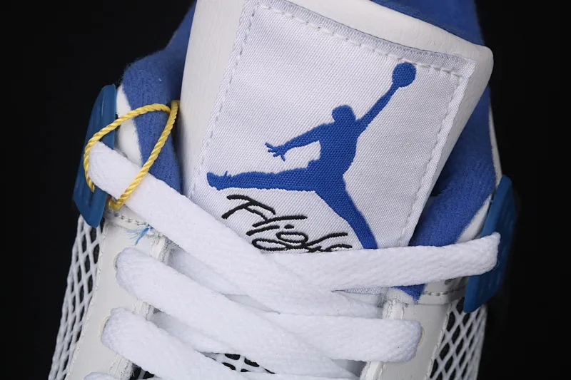 All categories Air Jordan Jordan series basketball shoes Air Jordan 4 G version Air Jordan 4 Retro AJ4 Joe 4 white and blue 308497-117